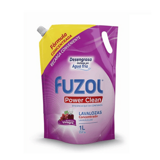 Lavalozas Fuzol Vinagre Doypack Recarga 1 L