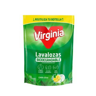 Lavalozas Virginia Limón Doypack Recarga 1 L